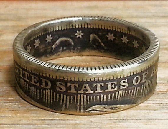 1853 Seated Liberty Quarter Dollar Coin Ring image 0